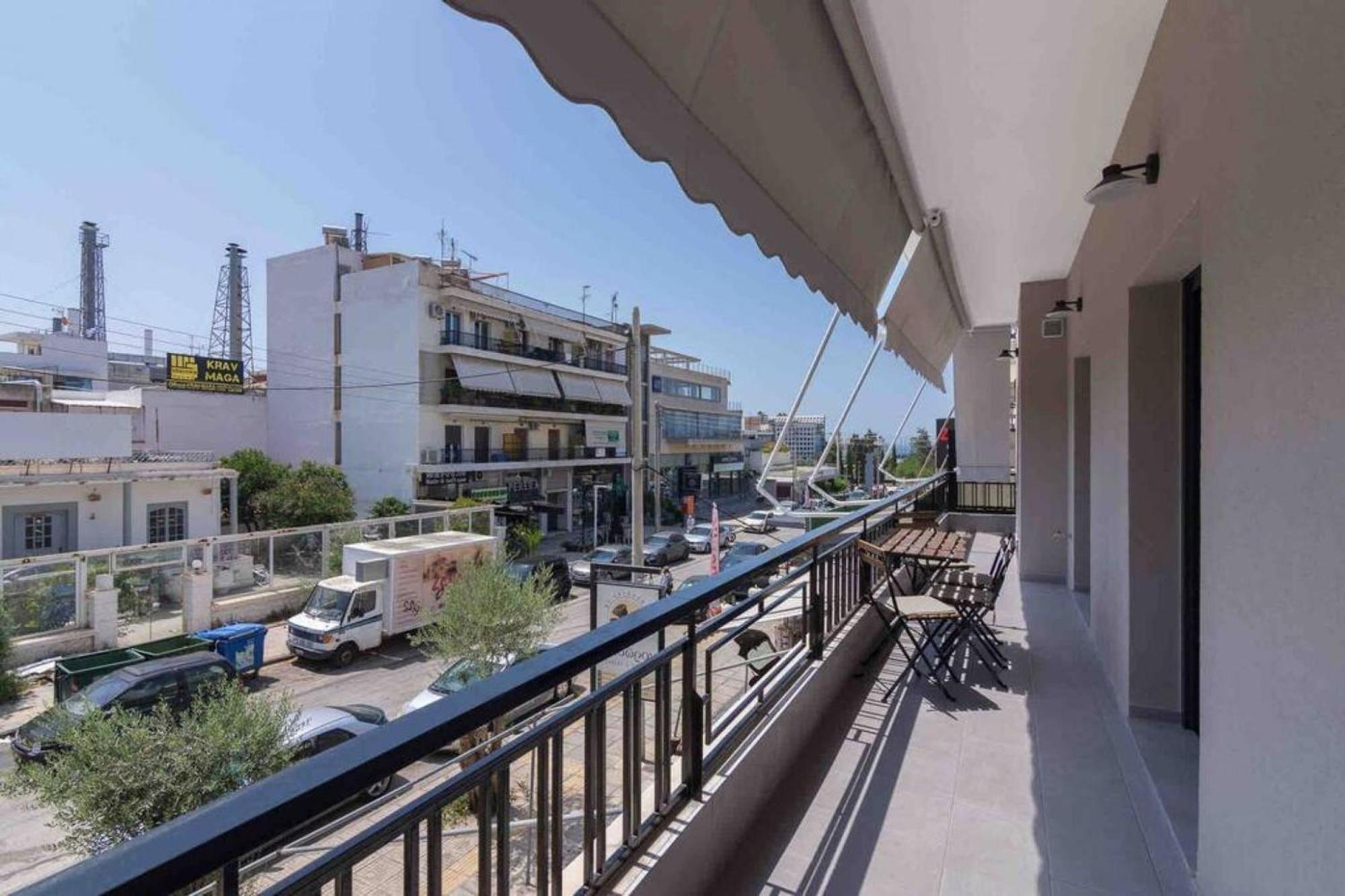 Appartamento Blue Pearl At Glufada Sea Side Atene Esterno foto